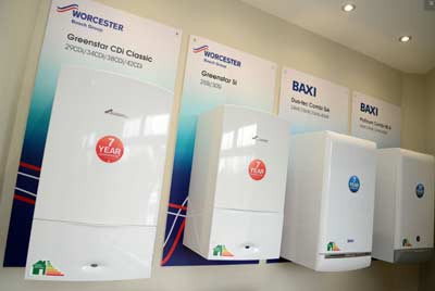 Buy a showroom model boiler