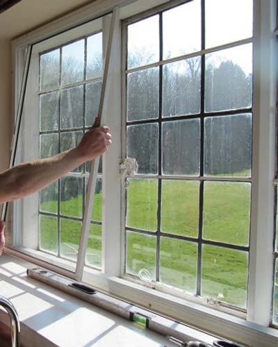 Opt for lift-out secondary glazing