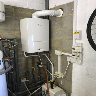 Installing an LPG combi boiler