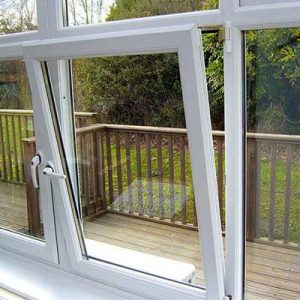 Tilt and turn uPVC windows